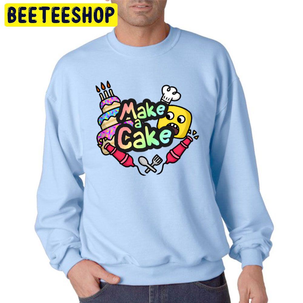 Funny Gaming Noob Make A Cake Trending Unisex Sweatshirt Funny Gaming Noob Make A Cake Trending Unisex Sweatshirt