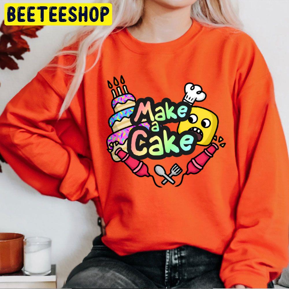 Funny Gaming Noob Make A Cake Trending Unisex Sweatshirt Funny Gaming Noob Make A Cake Trending Unisex Sweatshirt