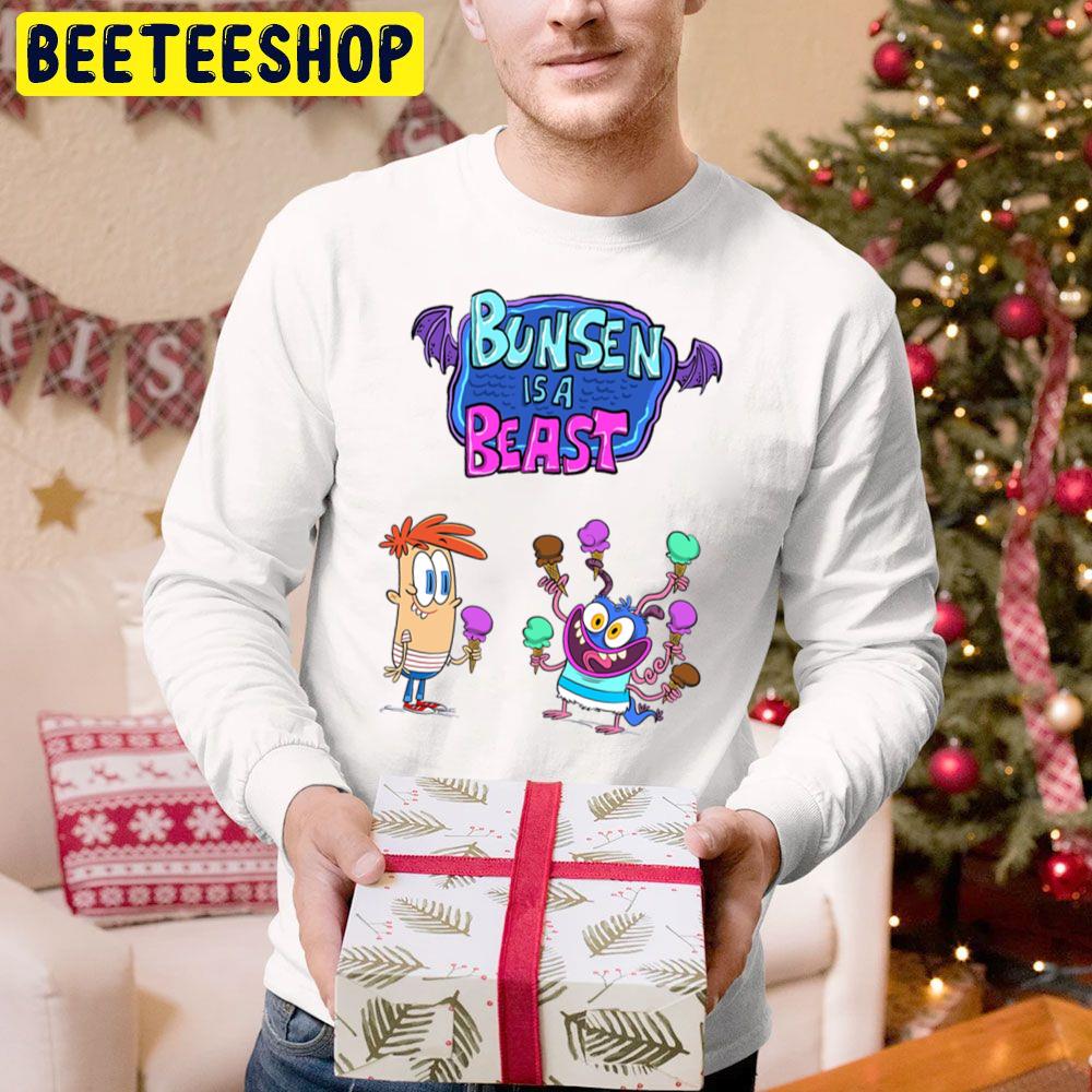 Funny Ice Cream Bunsen Is A Beast Trending Unisex Hoodie Funny Ice Cream Bunsen Is A Beast Trending Unisex Hoodie