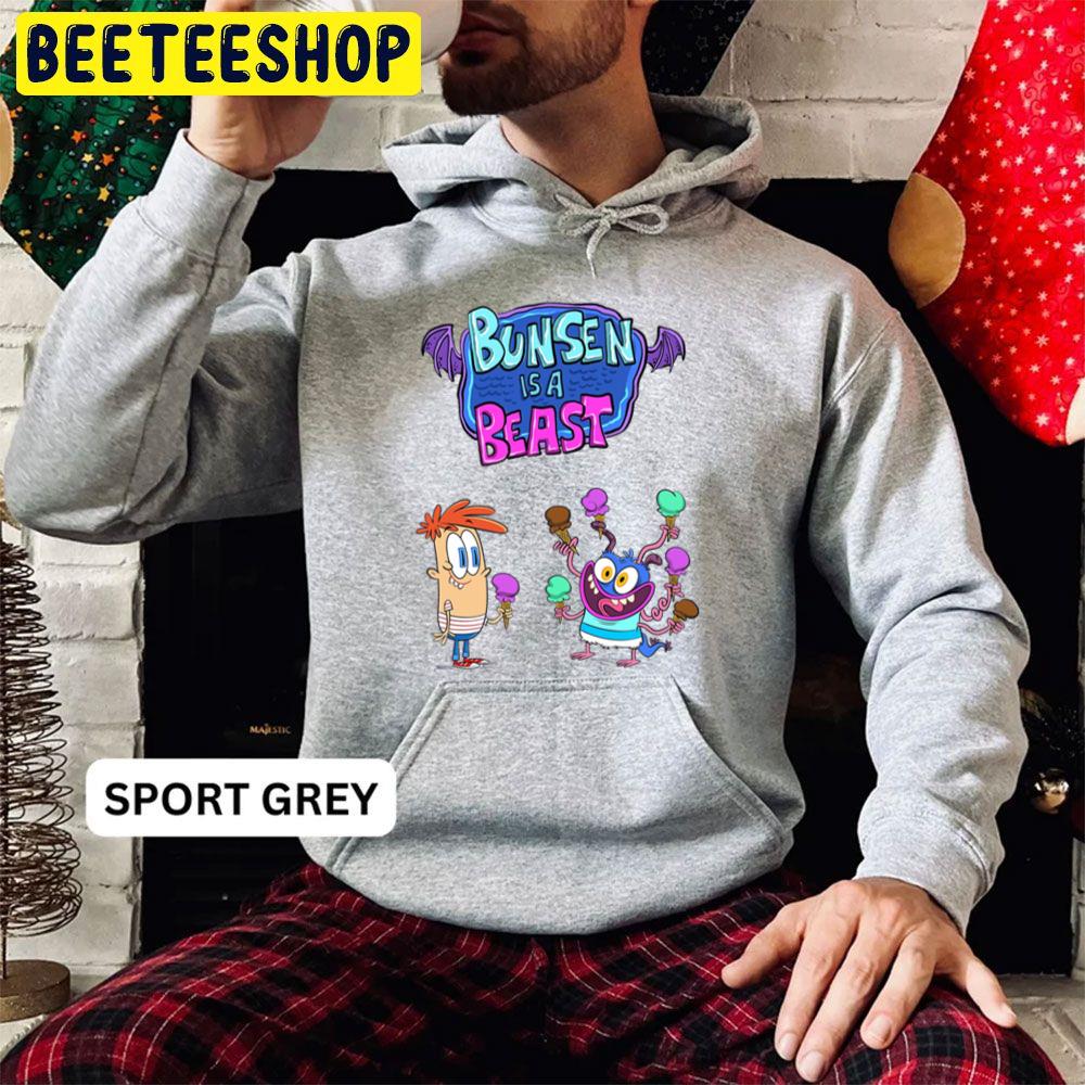 Funny Ice Cream Bunsen Is A Beast Trending Unisex Hoodie Funny Ice Cream Bunsen Is A Beast Trending Unisex Hoodie