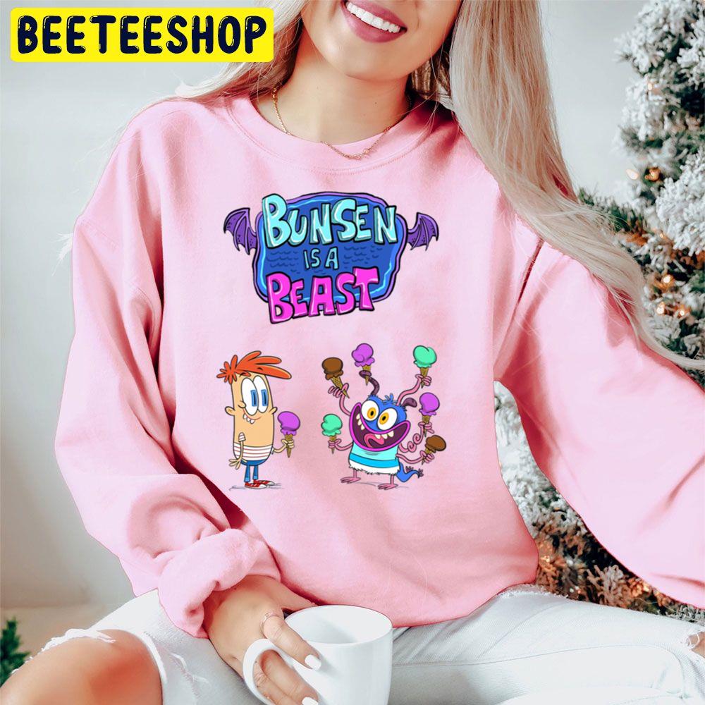 Funny Ice Cream Bunsen Is A Beast Trending Unisex Hoodie Funny Ice Cream Bunsen Is A Beast Trending Unisex Hoodie