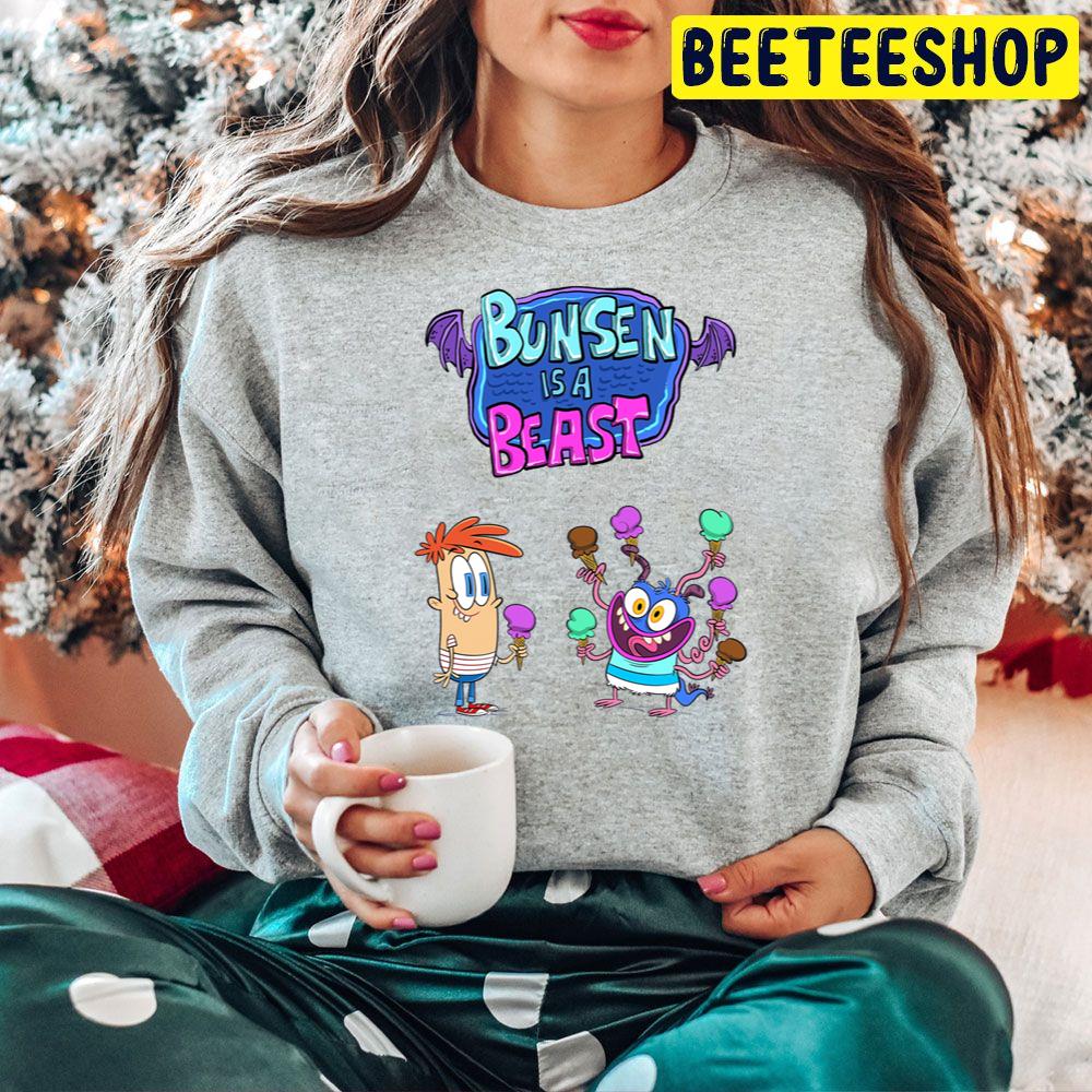Funny Ice Cream Bunsen Is A Beast Trending Unisex Hoodie Funny Ice Cream Bunsen Is A Beast Trending Unisex Hoodie