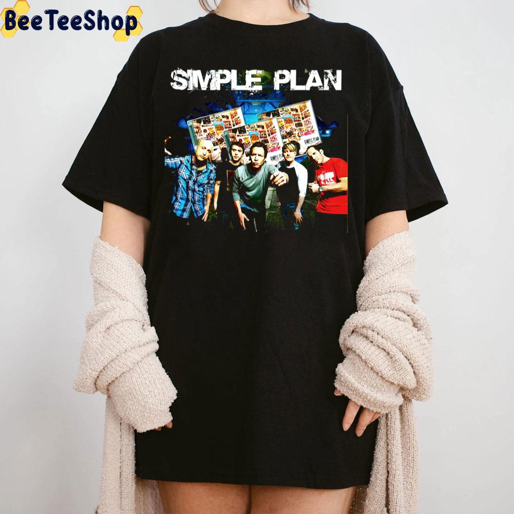 Funny Simple Plan Potrait Retro Wave Trending Unisex Sweatshirt Funny Simple Plan Potrait Retro Wave Trending Unisex Sweatshirt