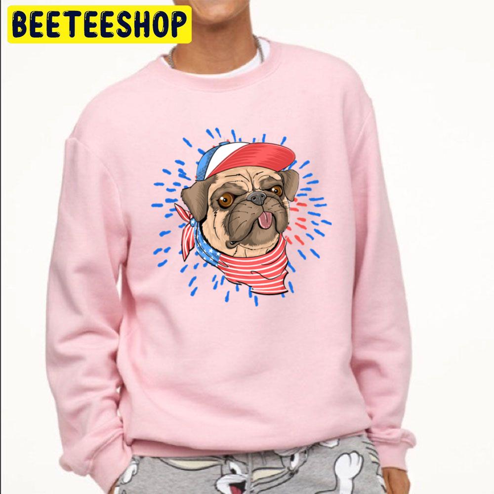 Funny Tongue Out Patriot Pug July 4th American Flag Patriot Independence Day Trending Unisex Sweatshirt Funny Tongue Out Patriot Pug July 4th American Flag Patriot Independence Day Trending Unisex Sweatshirt