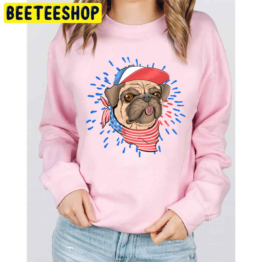 Funny Tongue Out Patriot Pug July 4th American Flag Patriot Independence Day Trending Unisex Sweatshirt Funny Tongue Out Patriot Pug July 4th American Flag Patriot Independence Day Trending Unisex Sweatshirt