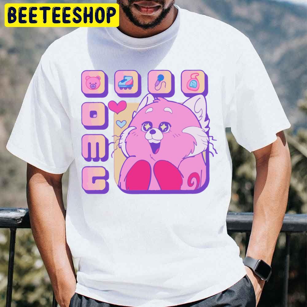 Funny Turning Red Mei Relax Red Panda Pink Trending Unisex T Shirt Funny Turning Red Mei Relax Red Panda Pink Trending Unisex T Shirt