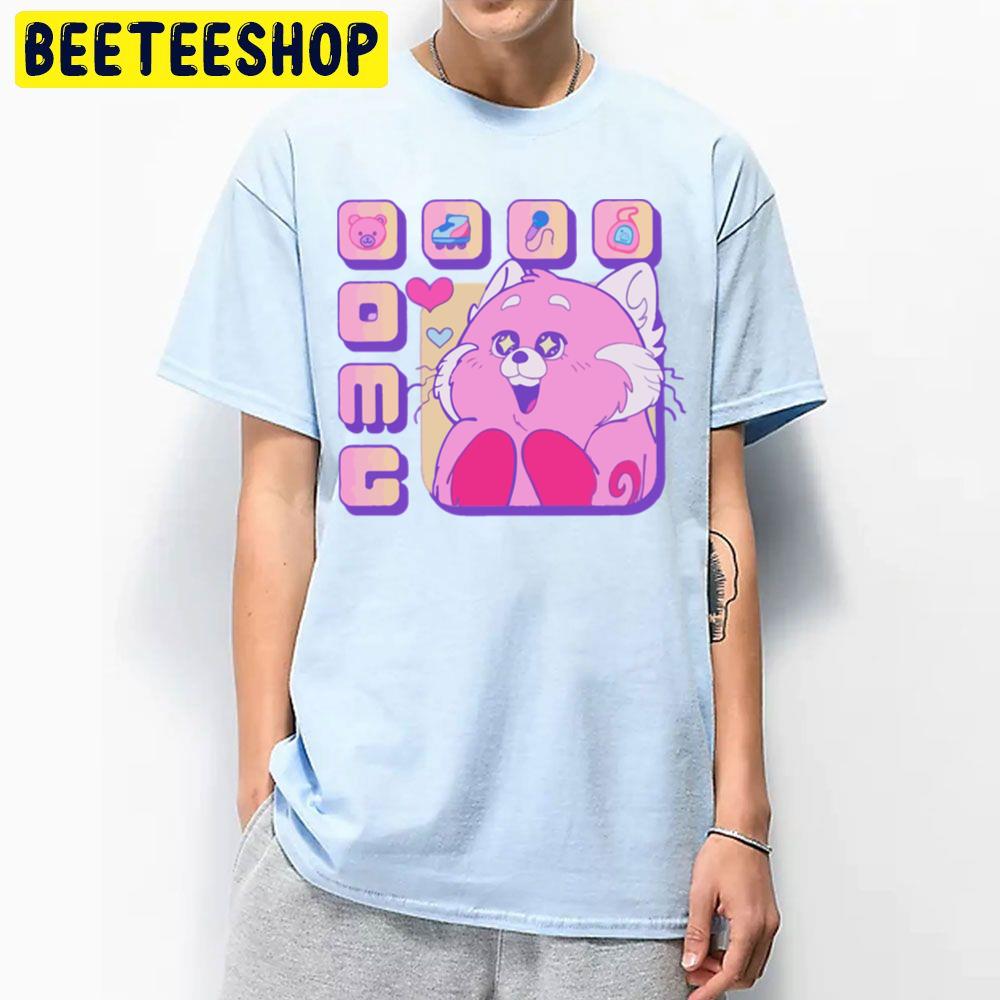 Funny Turning Red Mei Relax Red Panda Pink Trending Unisex T Shirt Funny Turning Red Mei Relax Red Panda Pink Trending Unisex T Shirt