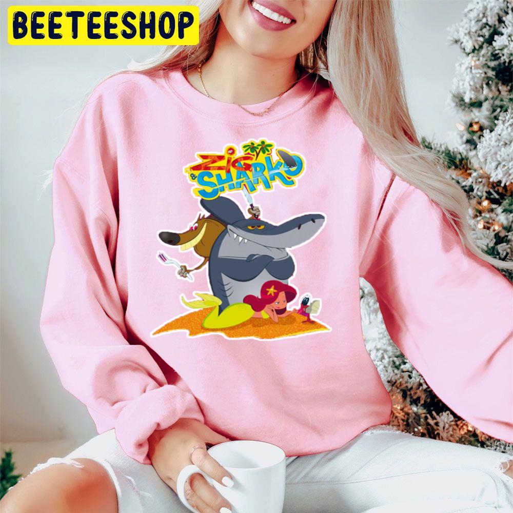 Funny Zig And Sharko Games Trending Unisex Hoodie Funny Zig And Sharko Games Trending Unisex Hoodie