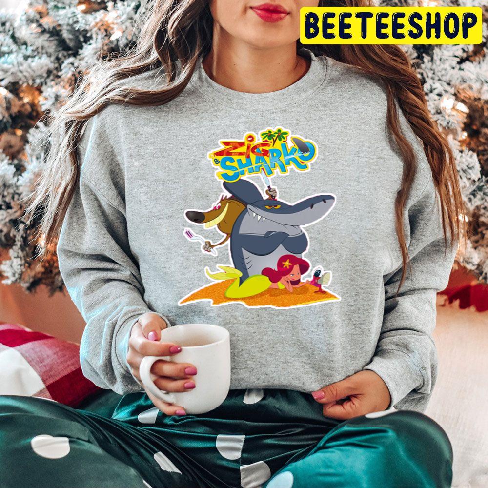 Funny Zig And Sharko Games Trending Unisex Hoodie Funny Zig And Sharko Games Trending Unisex Hoodie