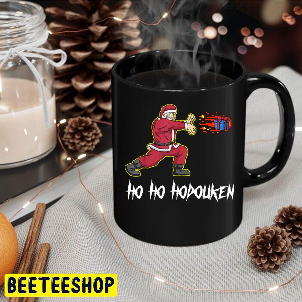 Funnys Santa Ho Ho Hodouken Retro Video Game Trending Unisex Hoodie Funnys Santa Ho Ho Hodouken Retro Video Game Trending Unisex Hoodie