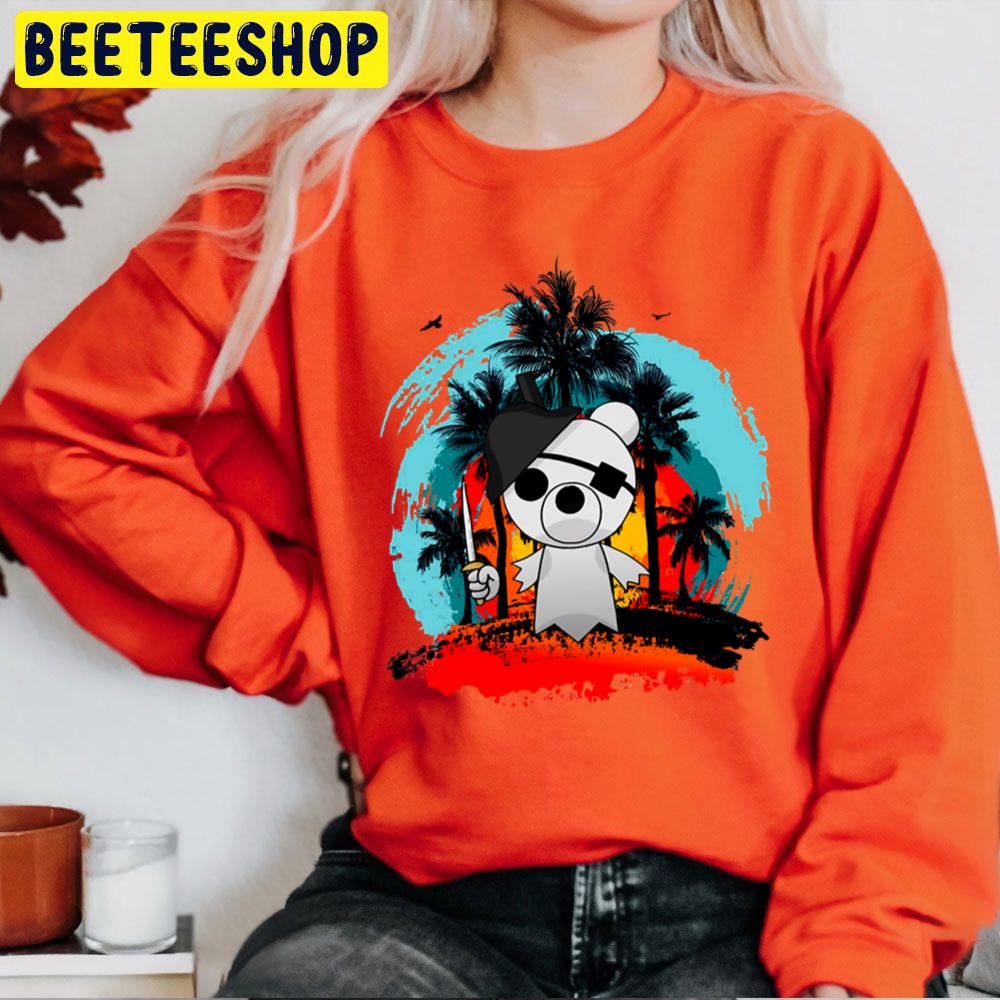Ghosty Tropical Sun Trending Unisex Sweatshirt Ghosty Tropical Sun Trending Unisex Sweatshirt