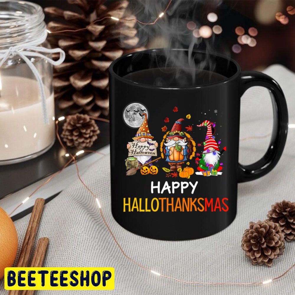 Gnomes Lover Happy Hallothanksmas Trending Unisex Hoodie Gnomes Lover Happy Hallothanksmas Trending Unisex Hoodie