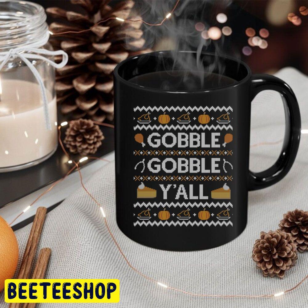 Gobble Gobble Yall Thanksgiving Knit Pattern Trending Unisex Hoodie Gobble Gobble Yall Thanksgiving Knit Pattern Trending Unisex Hoodie