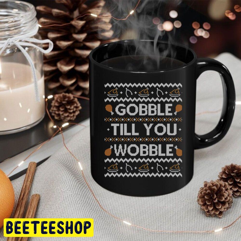 Gobble Till You Wobble Thanksgiving Knit Pattern Trending Unisex Hoodie Gobble Till You Wobble Thanksgiving Knit Pattern Trending Unisex Hoodie