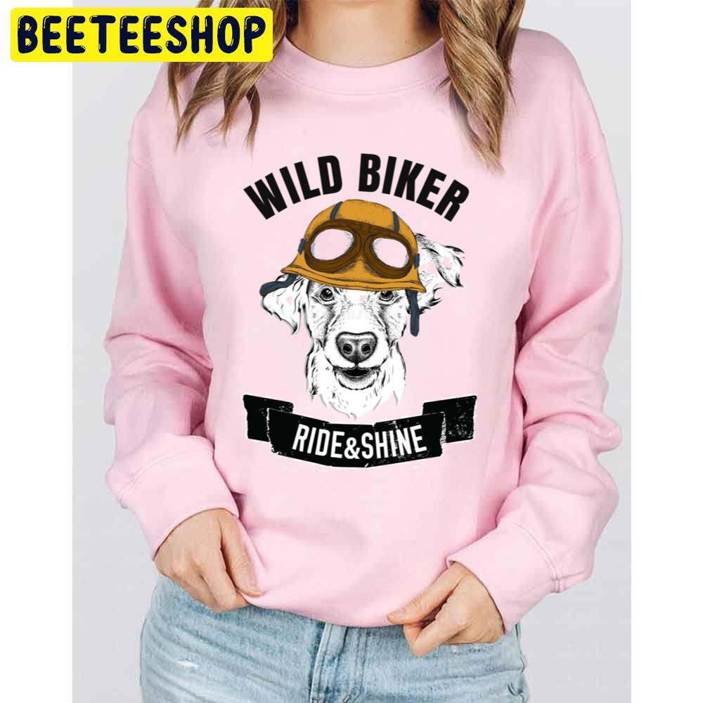Golden Retriever Wild Biker Ride And Shine Trending Unisex Sweatshirt Golden Retriever Wild Biker Ride And Shine Trending Unisex Sweatshirt