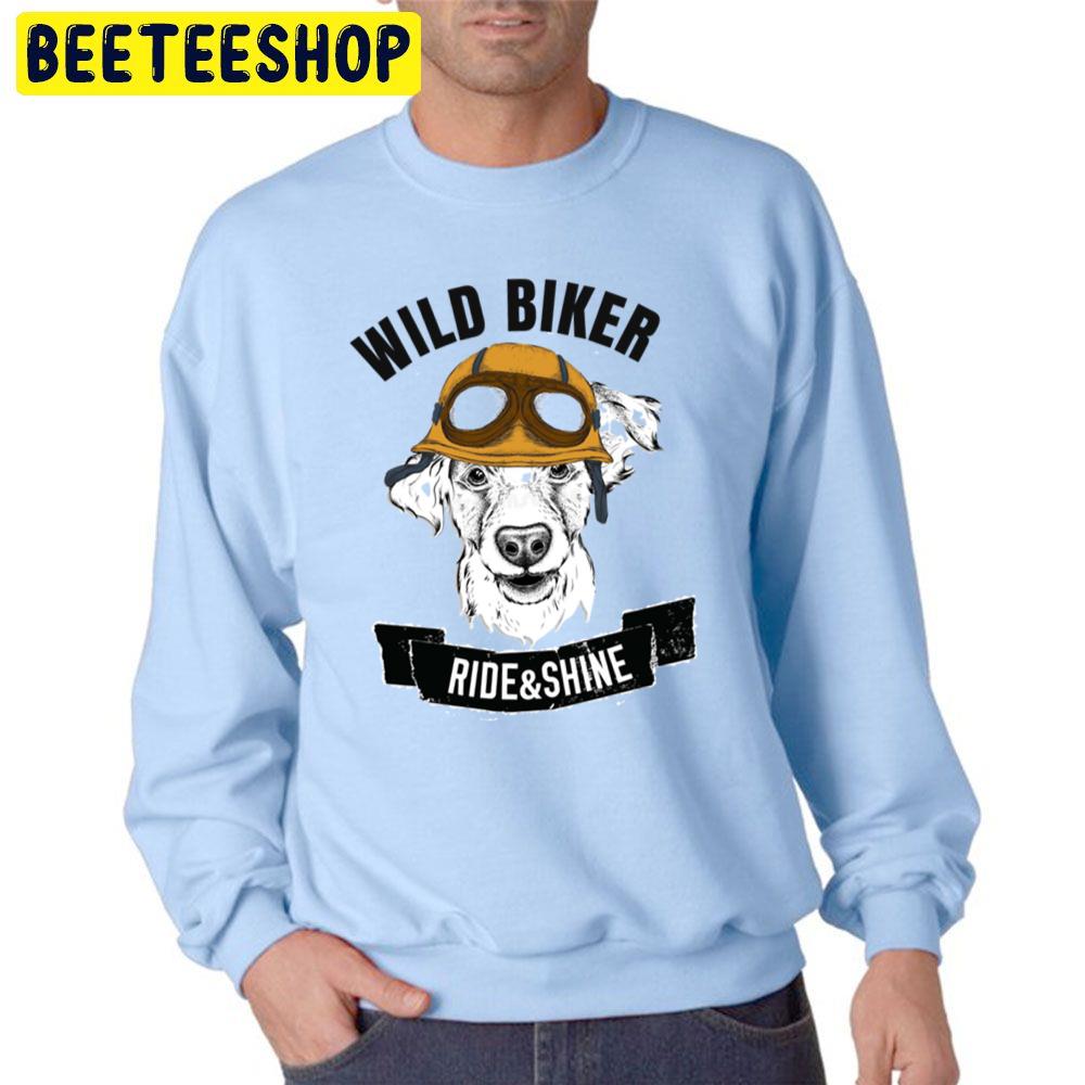 Golden Retriever Wild Biker Ride And Shine Trending Unisex Sweatshirt Golden Retriever Wild Biker Ride And Shine Trending Unisex Sweatshirt