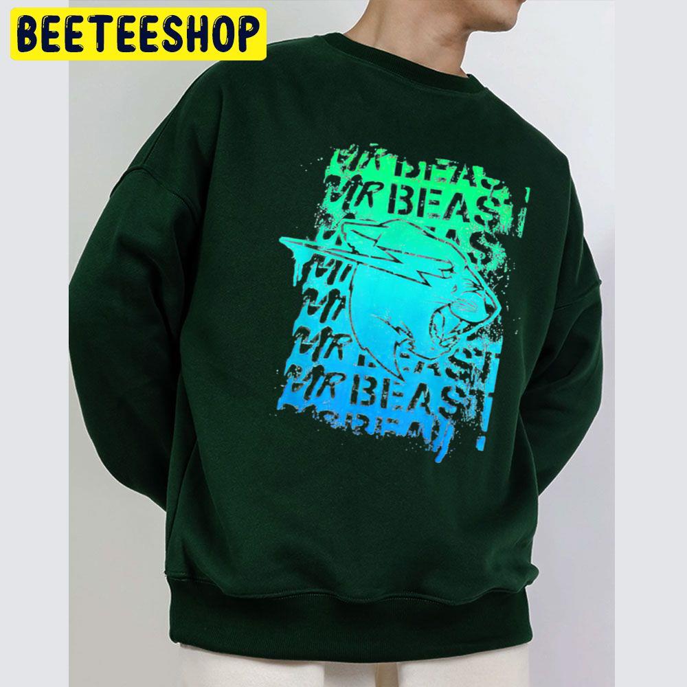 Gradient Art Funny Beast Gaming Mr Game Trending Unisex Sweatshirt Gradient Art Funny Beast Gaming Mr Game Trending Unisex Sweatshirt