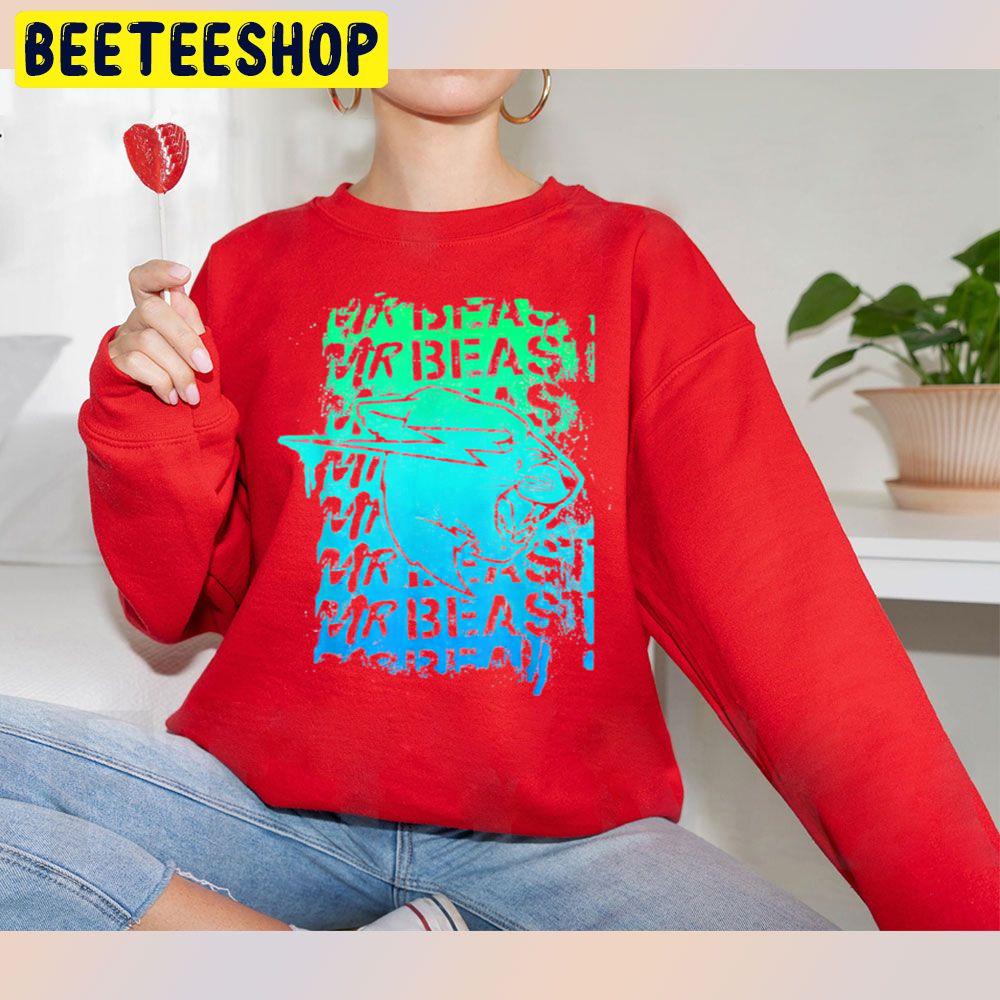 Gradient Art Funny Beast Gaming Mr Game Trending Unisex Sweatshirt Gradient Art Funny Beast Gaming Mr Game Trending Unisex Sweatshirt