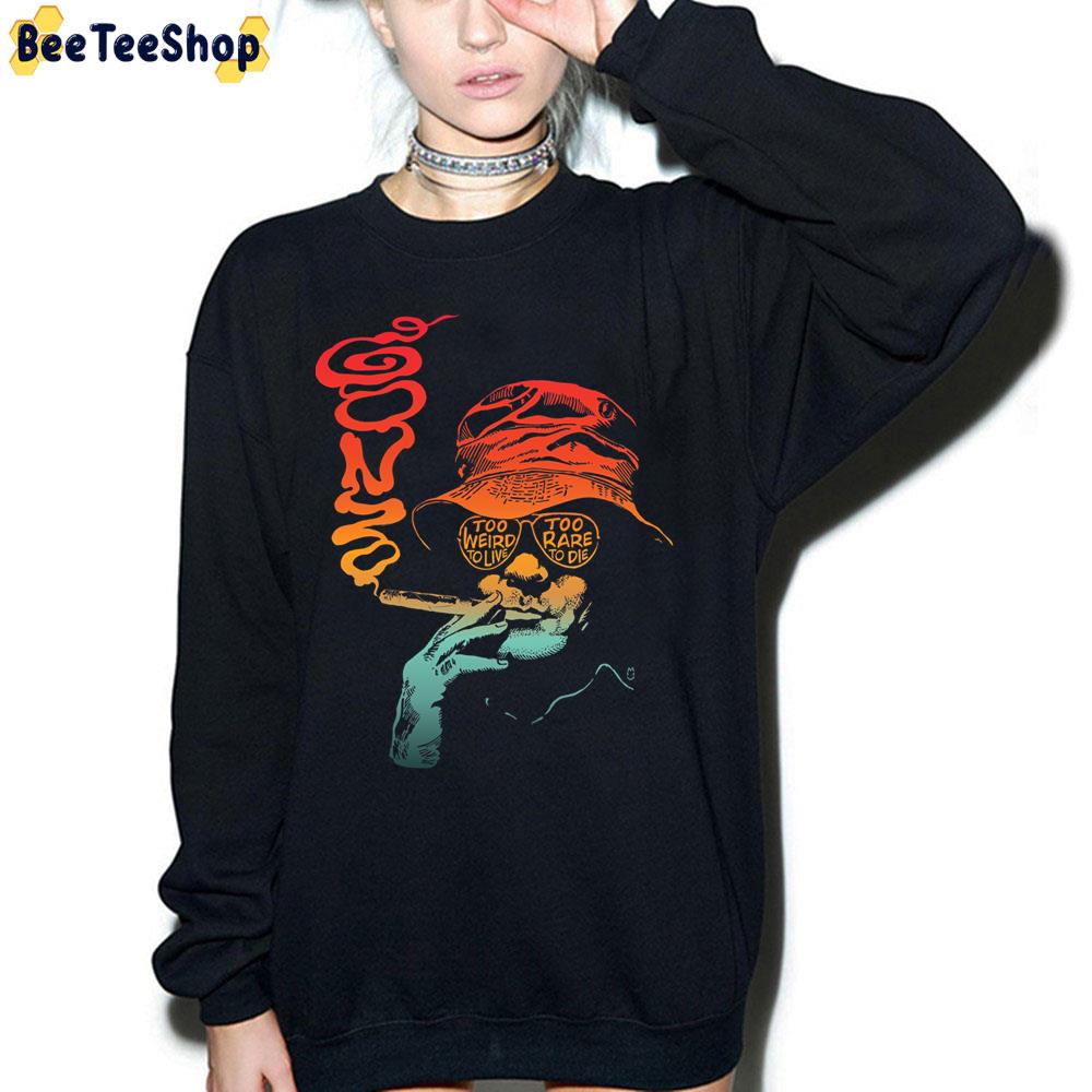 Gradient Vintage Gonzo Trending Unisex Sweatshirt Gradient Vintage Gonzo Trending Unisex Sweatshirt
