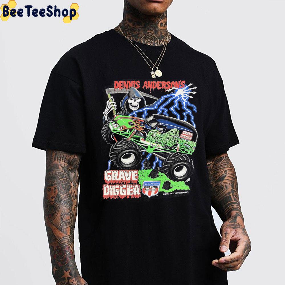 Grave Digger Dennis Anderson Motor Sport Trending Unisex Sweatshirt Grave Digger Dennis Anderson Motor Sport Trending Unisex Sweatshirt