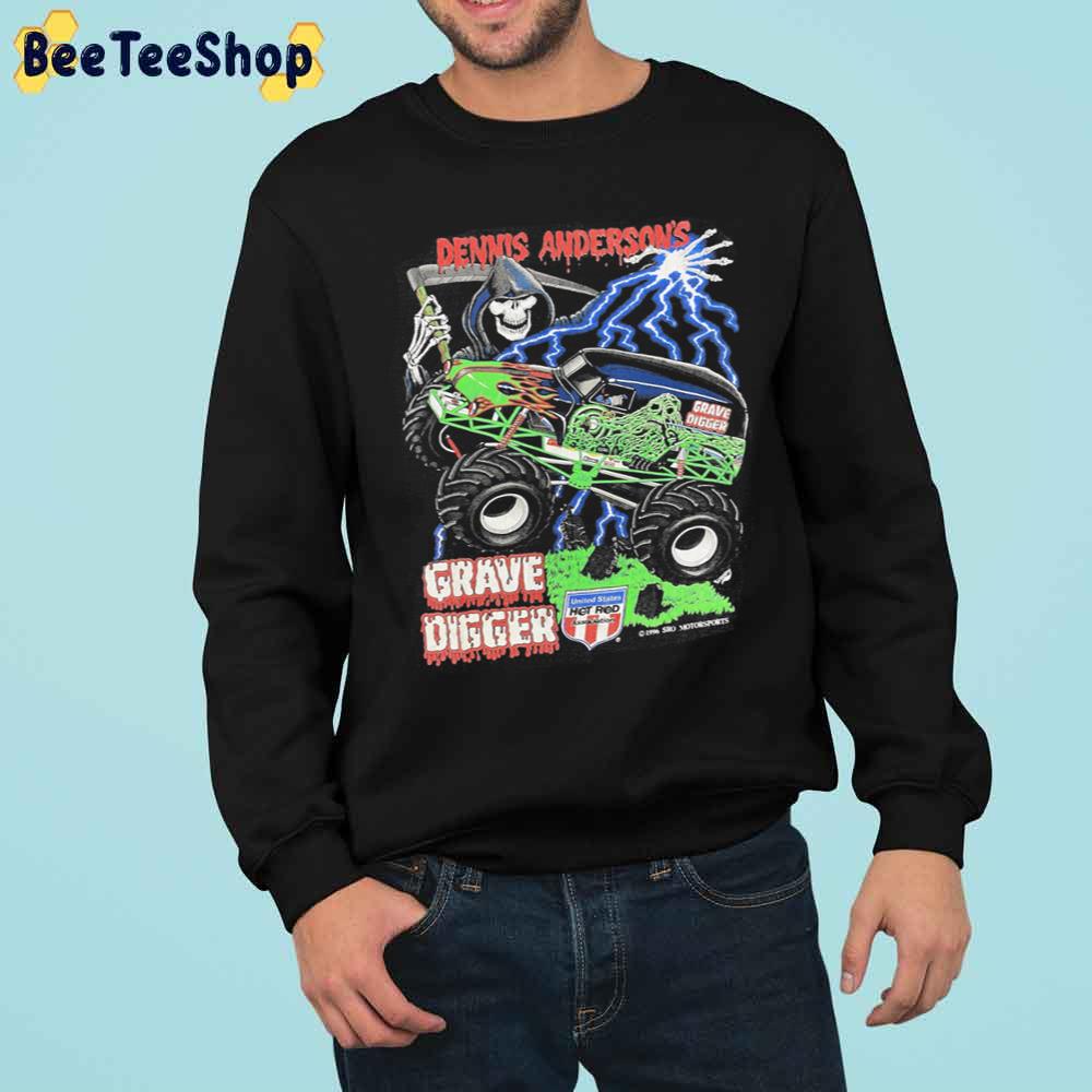 Grave Digger Dennis Anderson Motor Sport Trending Unisex Sweatshirt Grave Digger Dennis Anderson Motor Sport Trending Unisex Sweatshirt