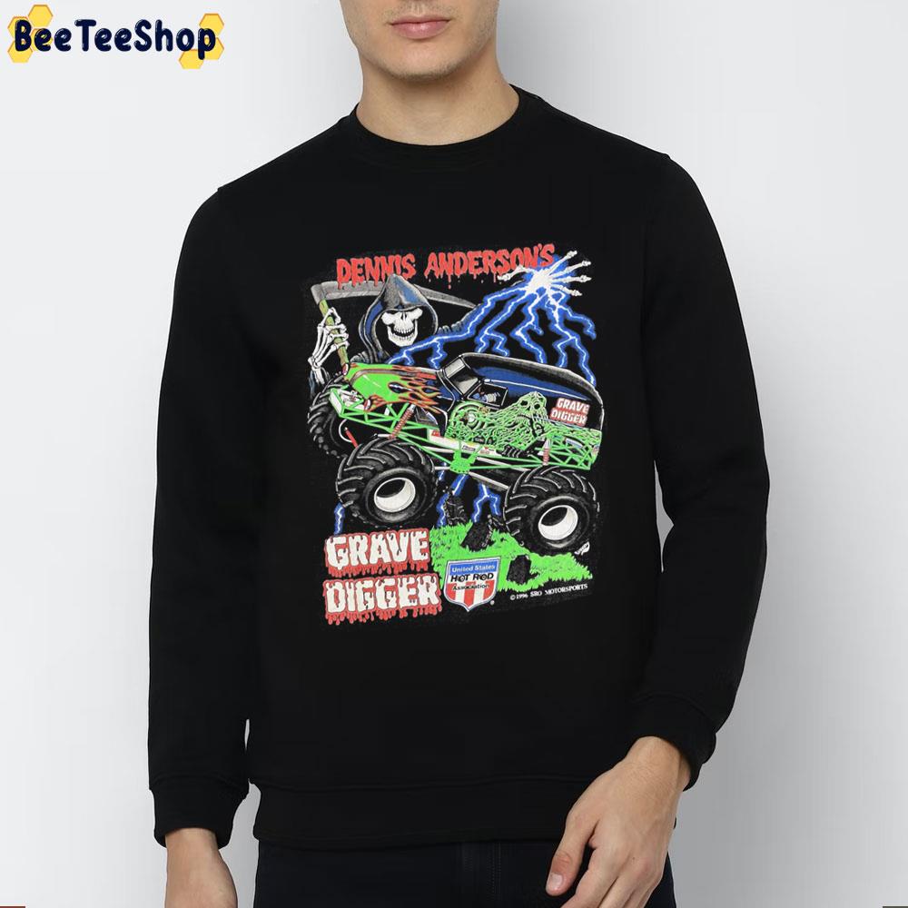 Grave Digger Dennis Anderson Motor Sport Trending Unisex Sweatshirt Grave Digger Dennis Anderson Motor Sport Trending Unisex Sweatshirt
