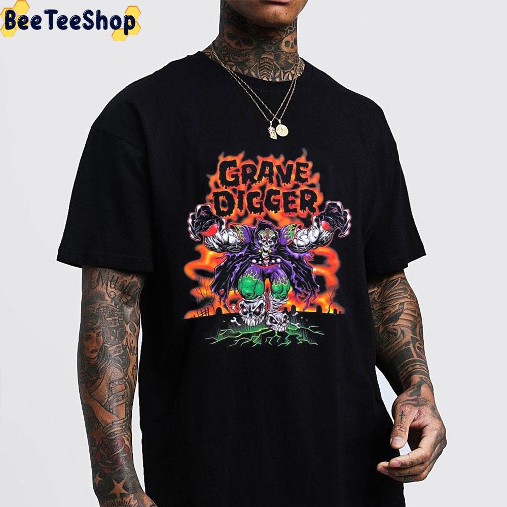 Grave Digger Dennis Devil Inside Vintage Trending Unisex Sweatshirt Grave Digger Dennis Devil Inside Vintage Trending Unisex Sweatshirt