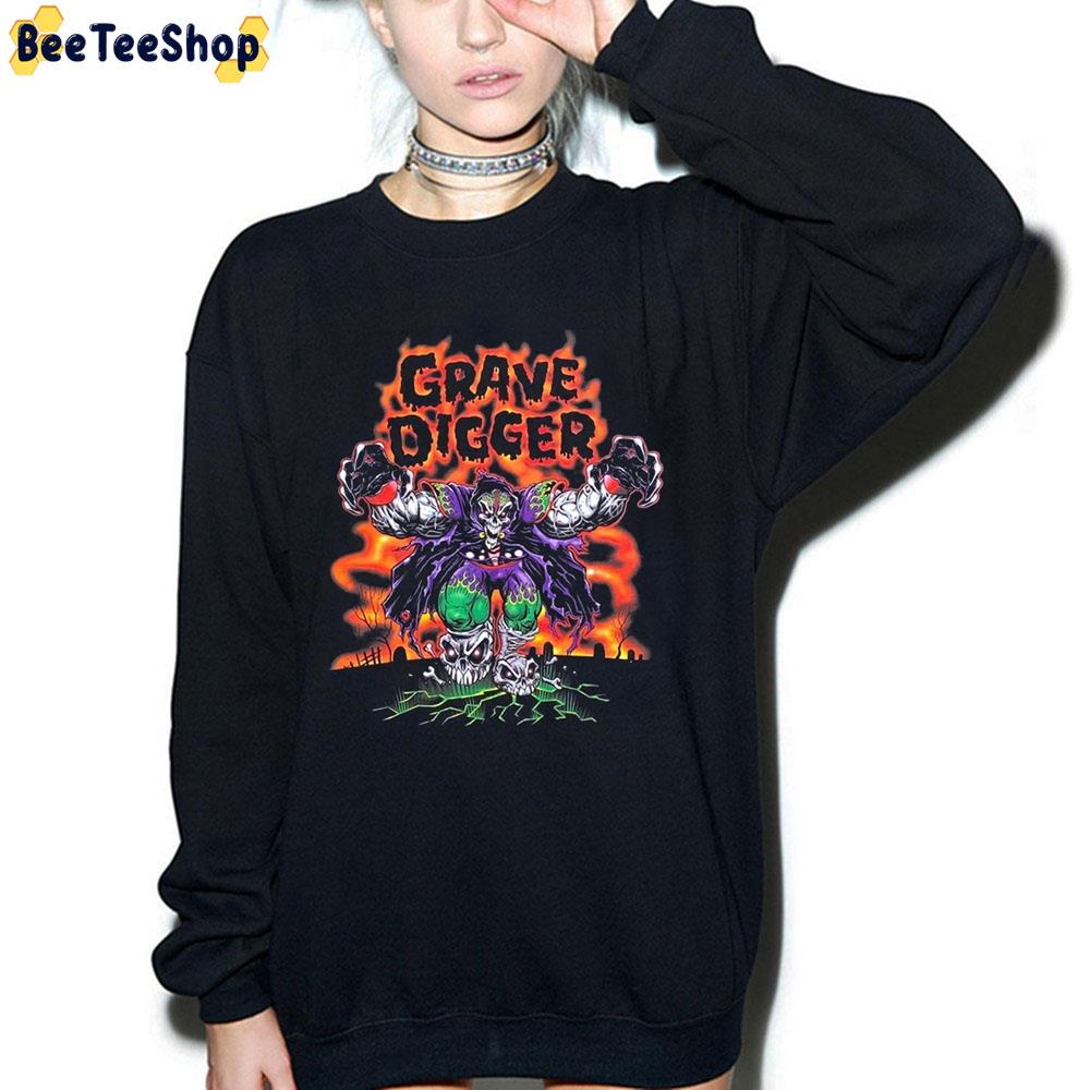 Grave Digger Dennis Devil Inside Vintage Trending Unisex Sweatshirt Grave Digger Dennis Devil Inside Vintage Trending Unisex Sweatshirt