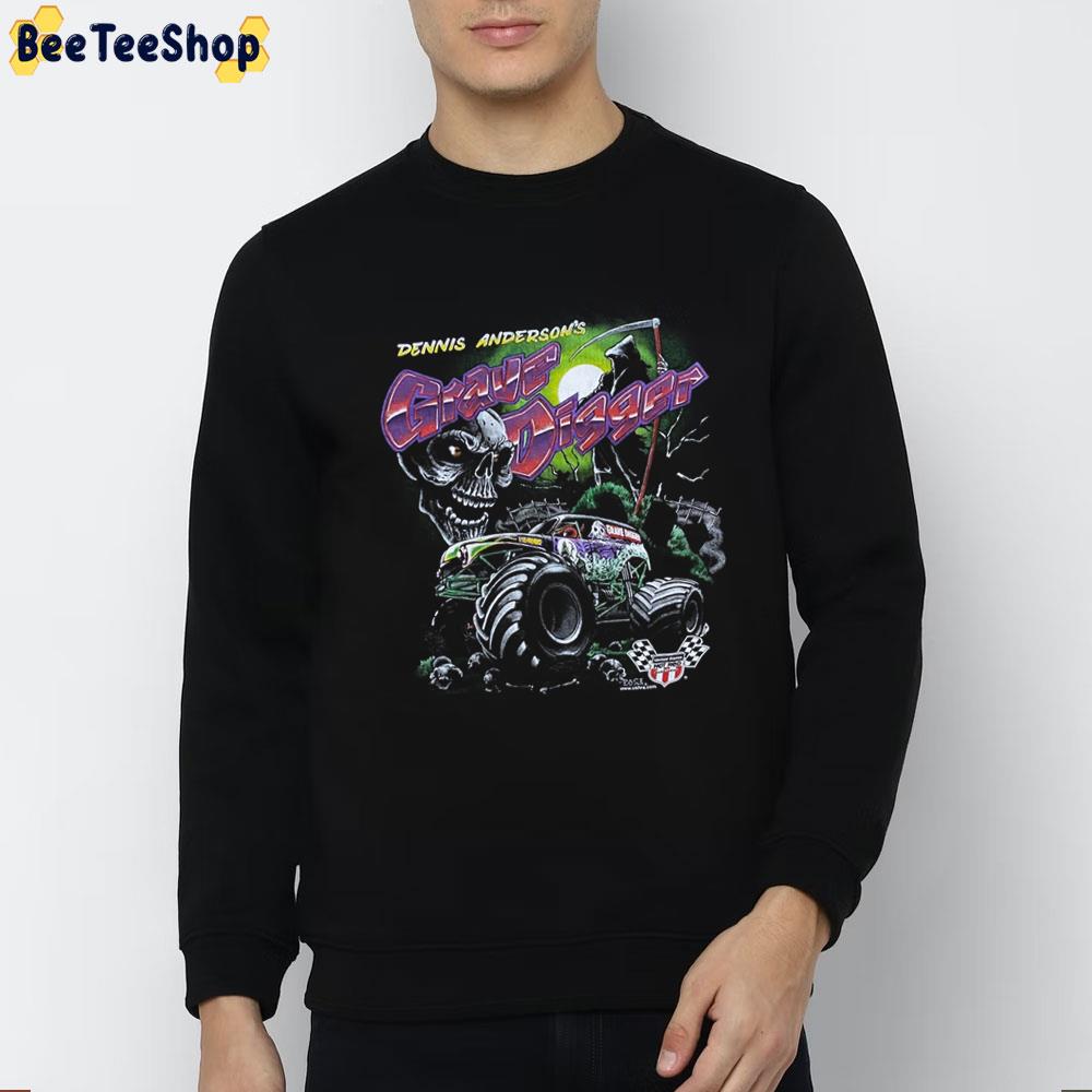Grave Digger Dennis Racing Skull Vintage Trending Unisex Sweatshirt Grave Digger Dennis Racing Skull Vintage Trending Unisex Sweatshirt