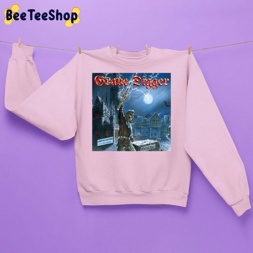 Grave Digger In Horror Night Trending Unisex Sweatshirt Grave Digger In Horror Night Trending Unisex Sweatshirt
