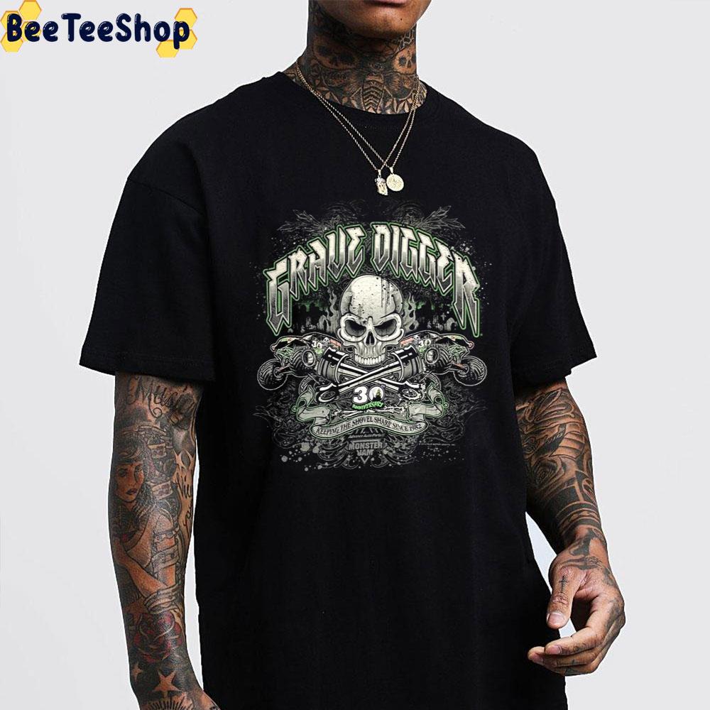 Grave Digger Monster Truck 30 Anniversary Trending Unisex Sweatshirt Grave Digger Monster Truck 30 Anniversary Trending Unisex Sweatshirt