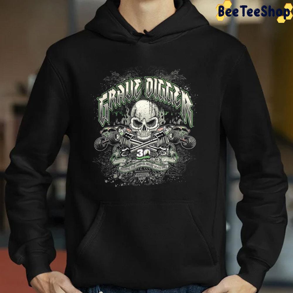 Grave Digger Monster Truck 30 Anniversary Trending Unisex Sweatshirt Grave Digger Monster Truck 30 Anniversary Trending Unisex Sweatshirt