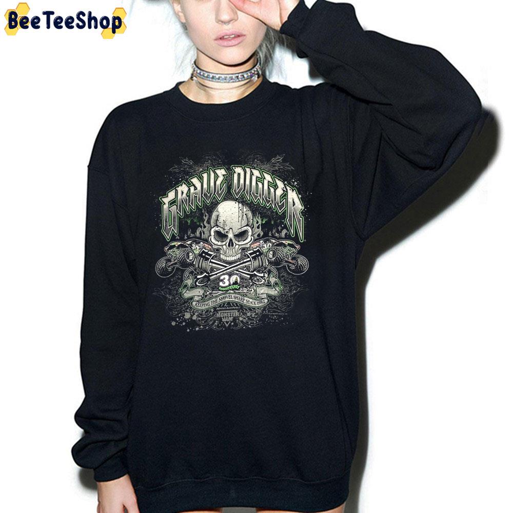 Grave Digger Monster Truck 30 Anniversary Trending Unisex Sweatshirt Grave Digger Monster Truck 30 Anniversary Trending Unisex Sweatshirt