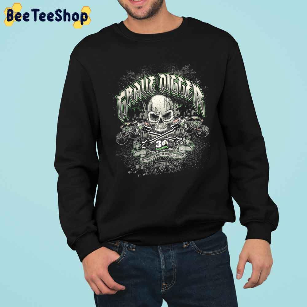 Grave Digger Monster Truck 30 Anniversary Trending Unisex Sweatshirt Grave Digger Monster Truck 30 Anniversary Trending Unisex Sweatshirt
