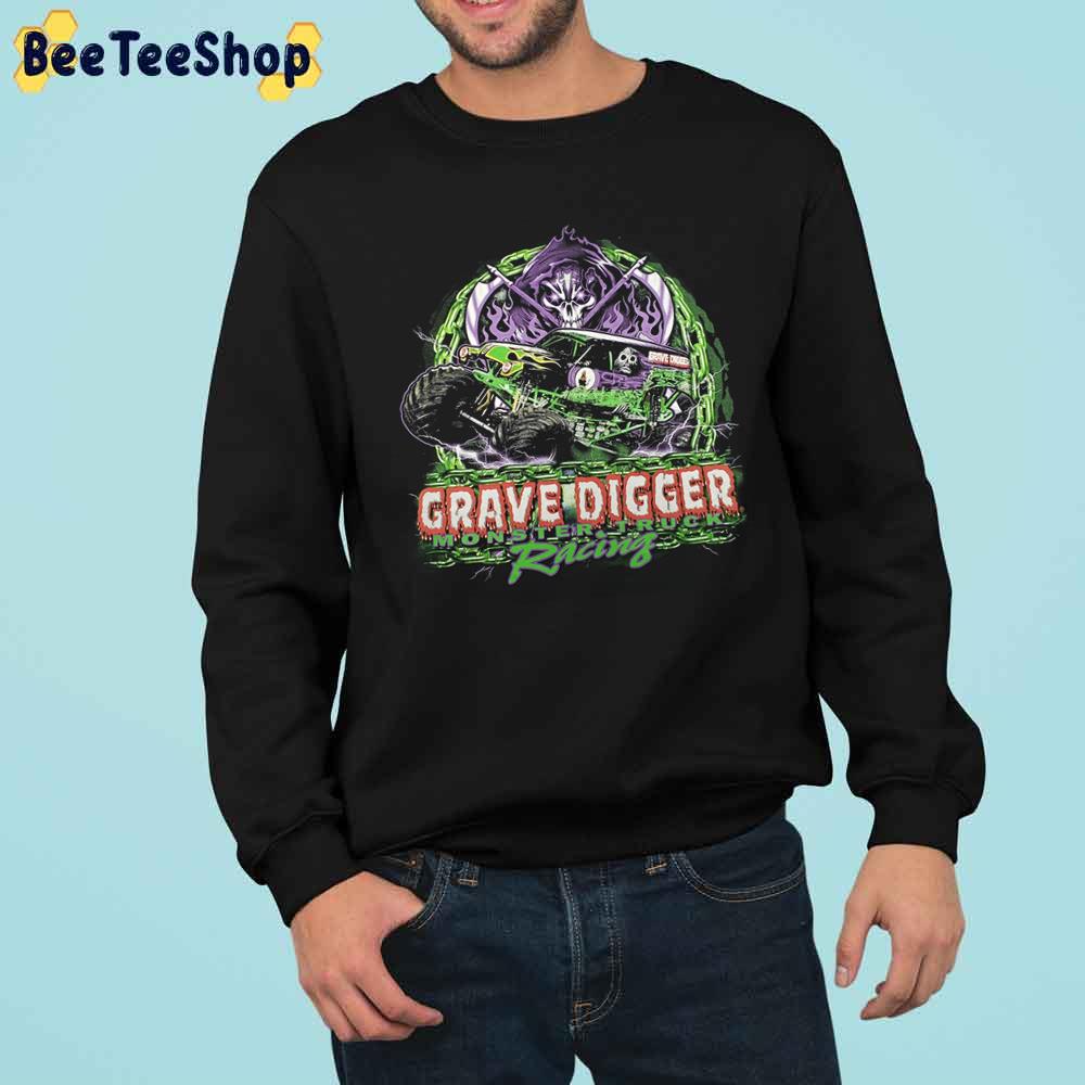 Grave Digger Monster Truck Vintage Racing Trending Unisex Sweatshirt Grave Digger Monster Truck Vintage Racing Trending Unisex Sweatshirt