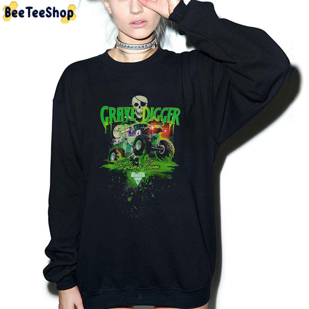 Grave Digger Racing Team Green Vintage Trending Unisex Sweatshirt Grave Digger Racing Team Green Vintage Trending Unisex Sweatshirt