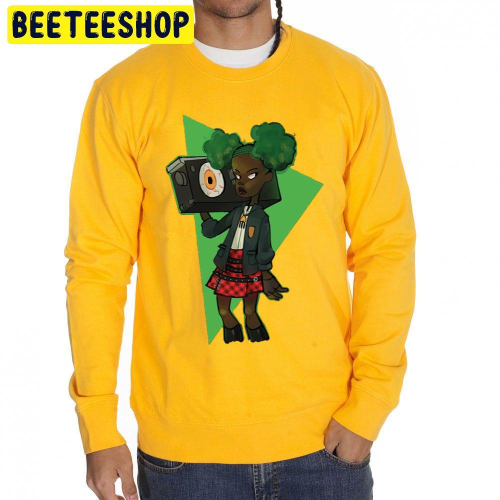 Green Art Sweetie From Wendell And Wild Trending Unisex Sweatshirt Green Art Sweetie From Wendell And Wild Trending Unisex Sweatshirt