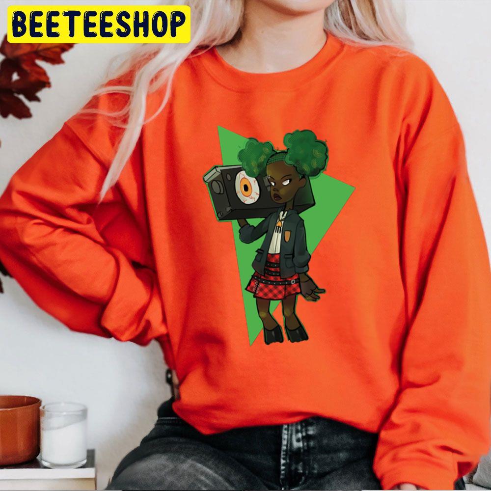 Green Art Sweetie From Wendell And Wild Trending Unisex Sweatshirt Green Art Sweetie From Wendell And Wild Trending Unisex Sweatshirt