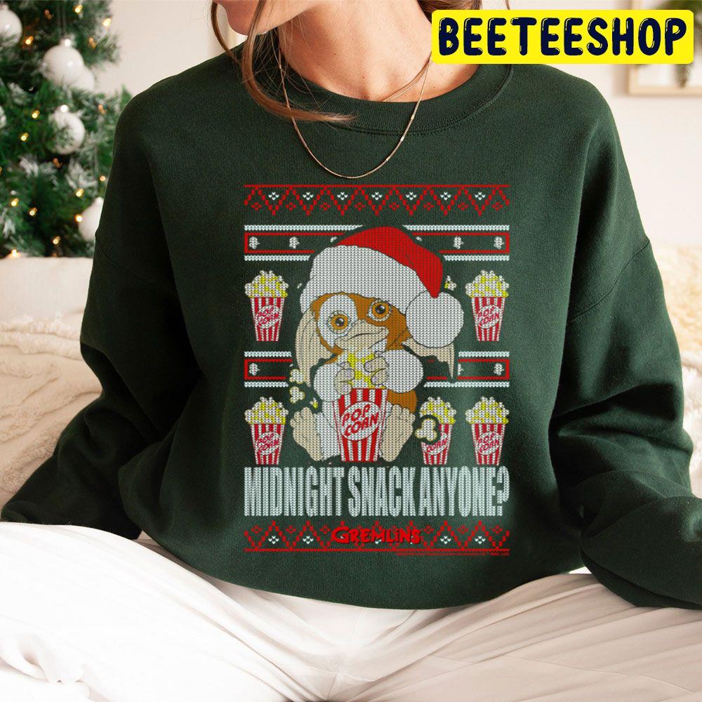 Gremlins Christmas Midnight Snack Anyone Knit Pattern Trending Unisex Hoodie Gremlins Christmas Midnight Snack Anyone Knit Pattern Trending Unisex Hoodie