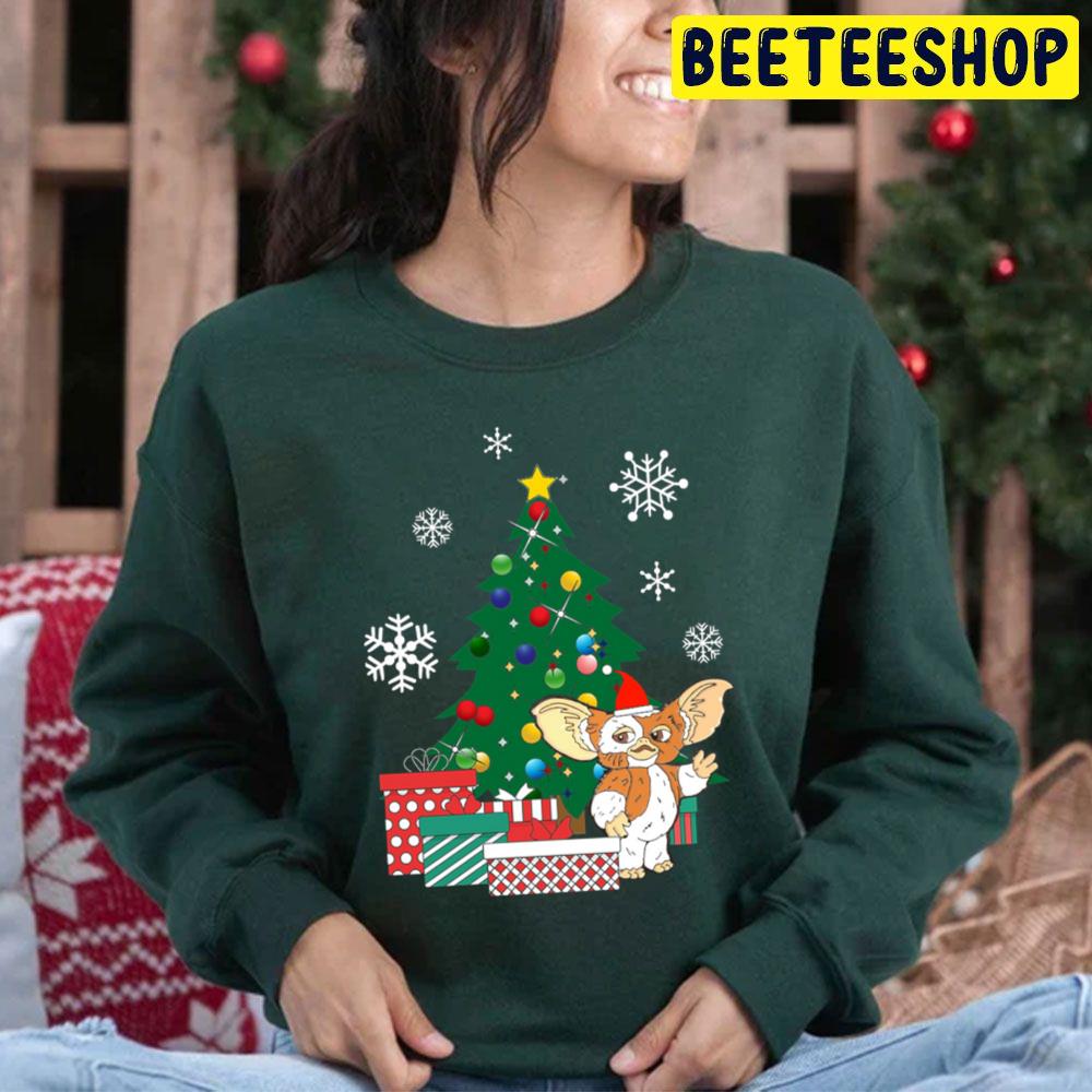 Gremlins Gizmo Around The Christmas Tree Trending Unisex Hoodie Gremlins Gizmo Around The Christmas Tree Trending Unisex Hoodie