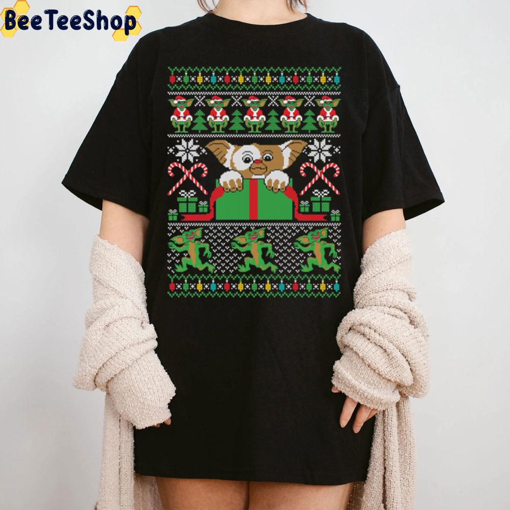 Gremlins Gizmo Knit Pattern Christmas Trending Unisex Sweatshirt Gremlins Gizmo Knit Pattern Christmas Trending Unisex Sweatshirt