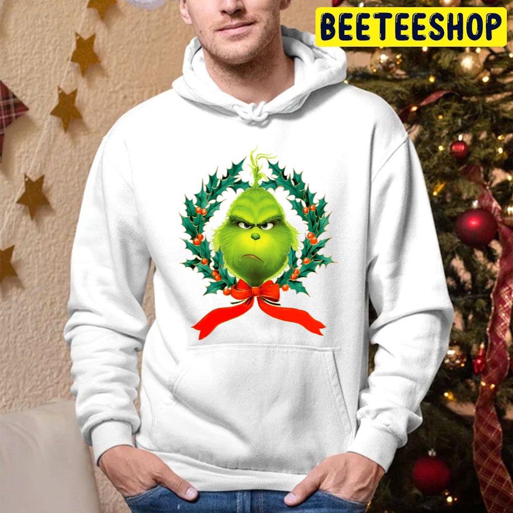 Grinch At Christmas Holiday Trending Unisex Hoodie Grinch At Christmas Holiday Trending Unisex Hoodie