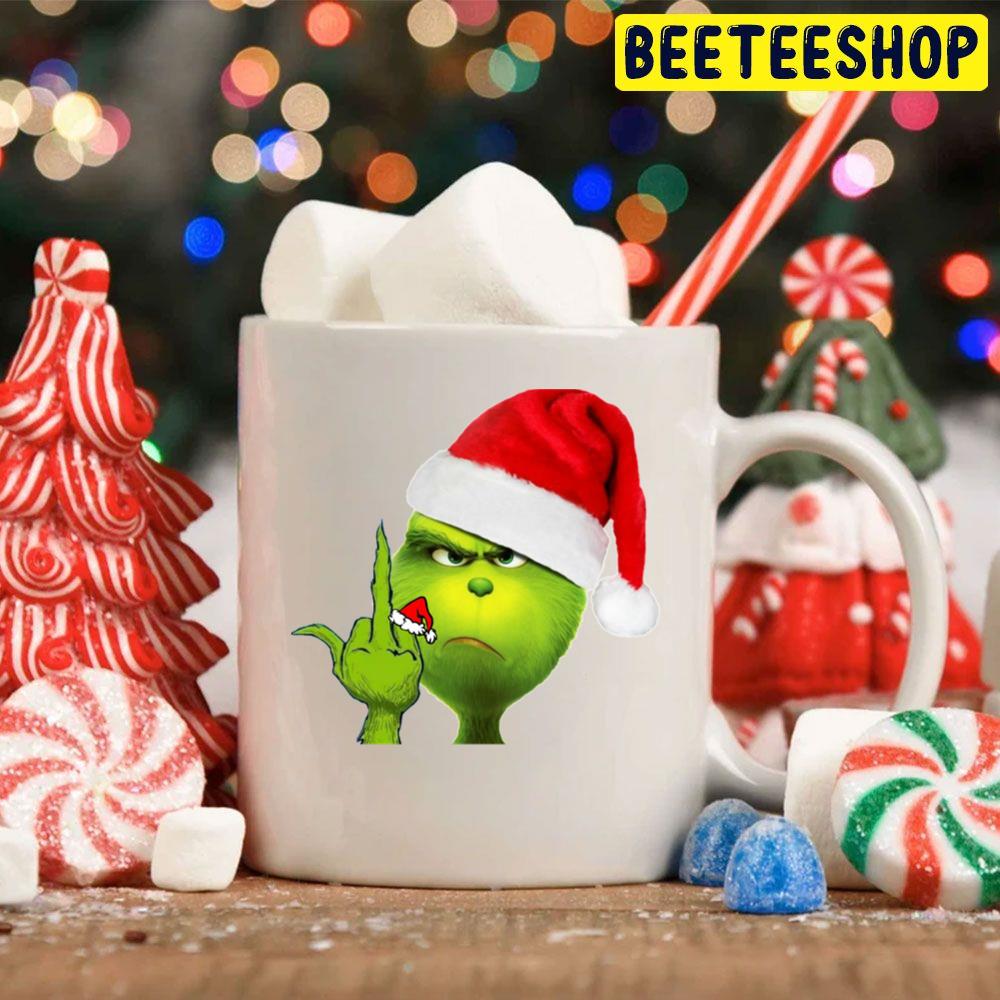 Grinch X Middle Finger Christmas Trending Unisex Hoodie Grinch X Middle Finger Christmas Trending Unisex Hoodie