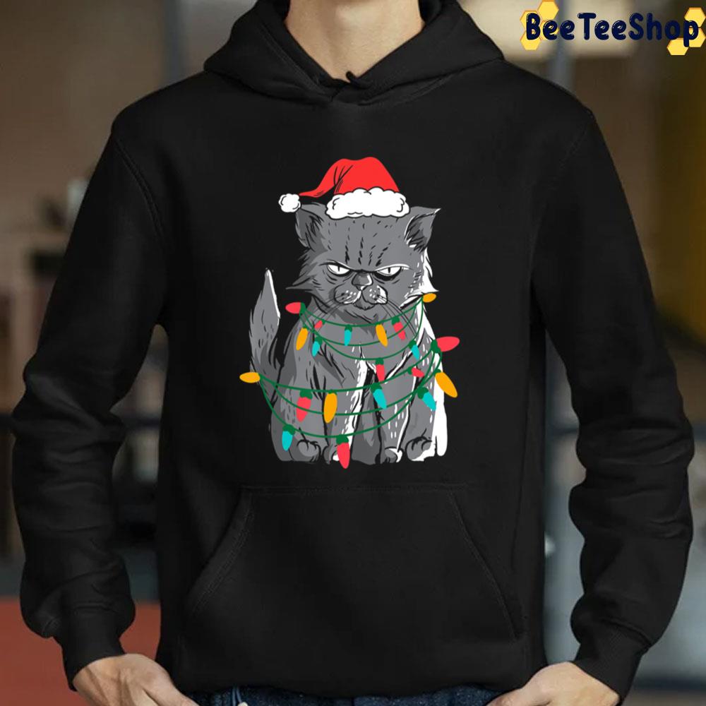 Grumpy Cat Christmas Light Trending Unisex Sweatshirt Grumpy Cat Christmas Light Trending Unisex Sweatshirt