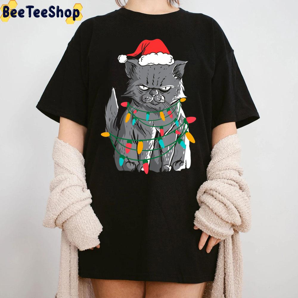 Grumpy Cat Christmas Light Trending Unisex Sweatshirt Grumpy Cat Christmas Light Trending Unisex Sweatshirt