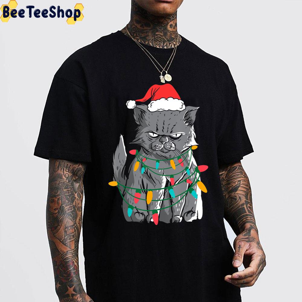 Grumpy Cat Christmas Light Trending Unisex Sweatshirt Grumpy Cat Christmas Light Trending Unisex Sweatshirt