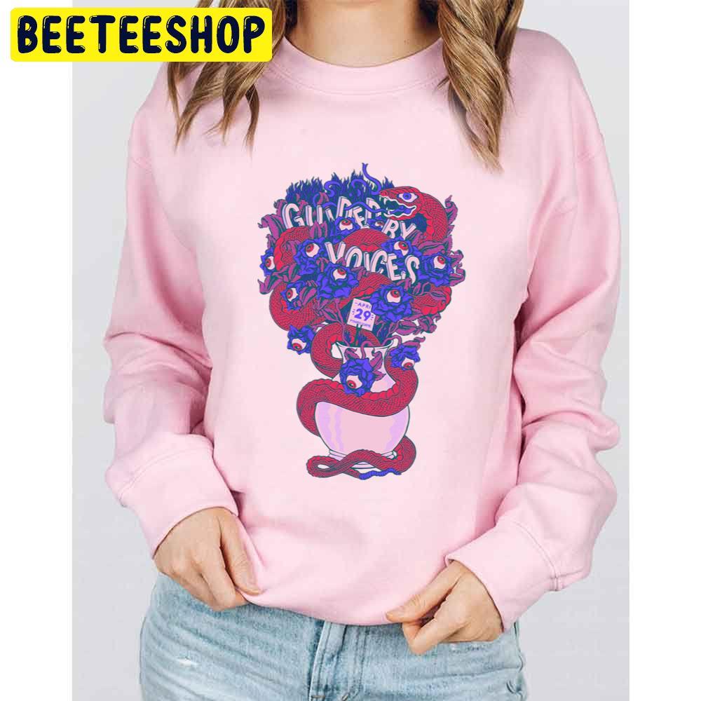 Guided By Voices Snake In Flowers Music Poster Trending Unisex Sweatshirt Guided By Voices Snake In Flowers Music Poster Trending Unisex Sweatshirt