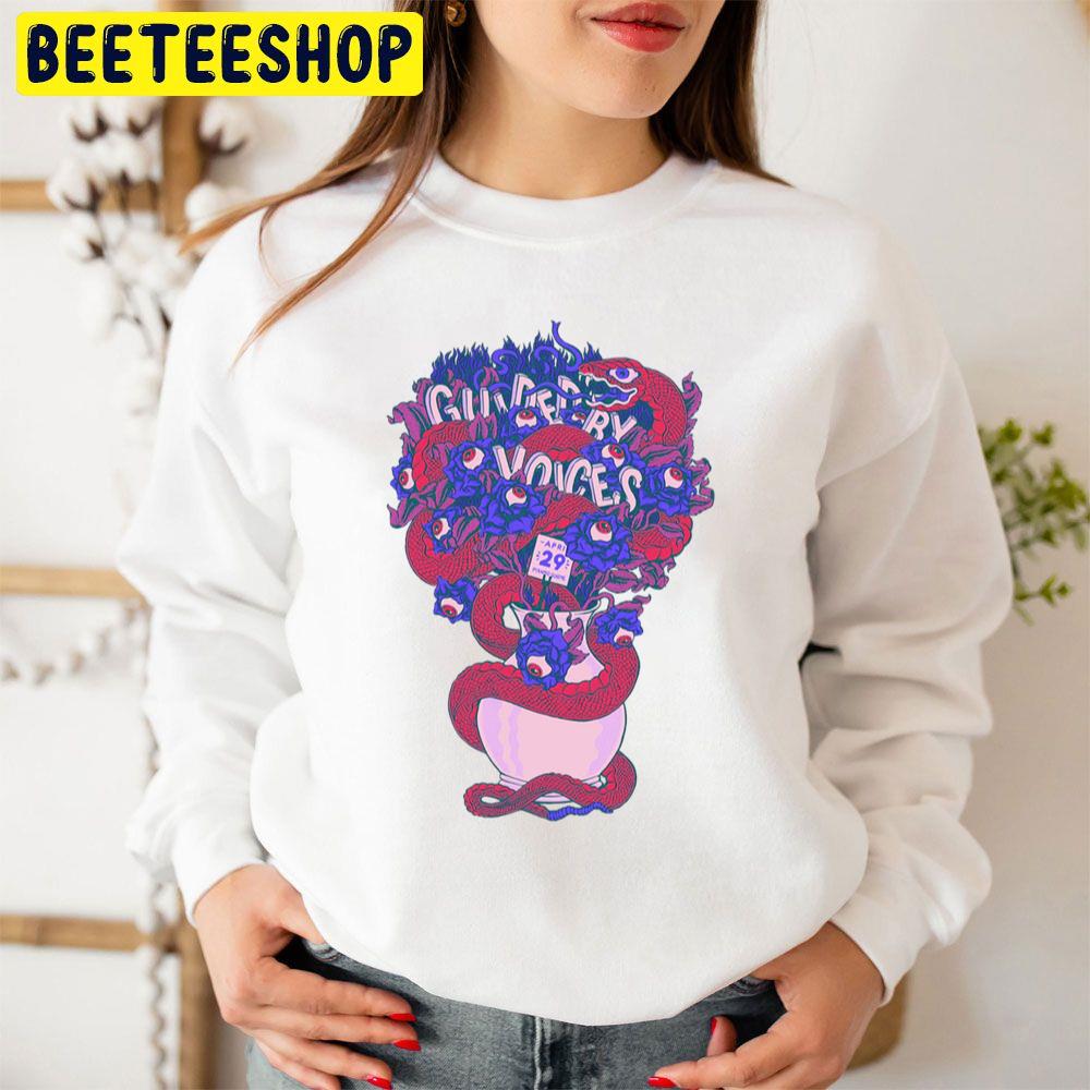 Guided By Voices Snake In Flowers Music Poster Trending Unisex Sweatshirt Guided By Voices Snake In Flowers Music Poster Trending Unisex Sweatshirt