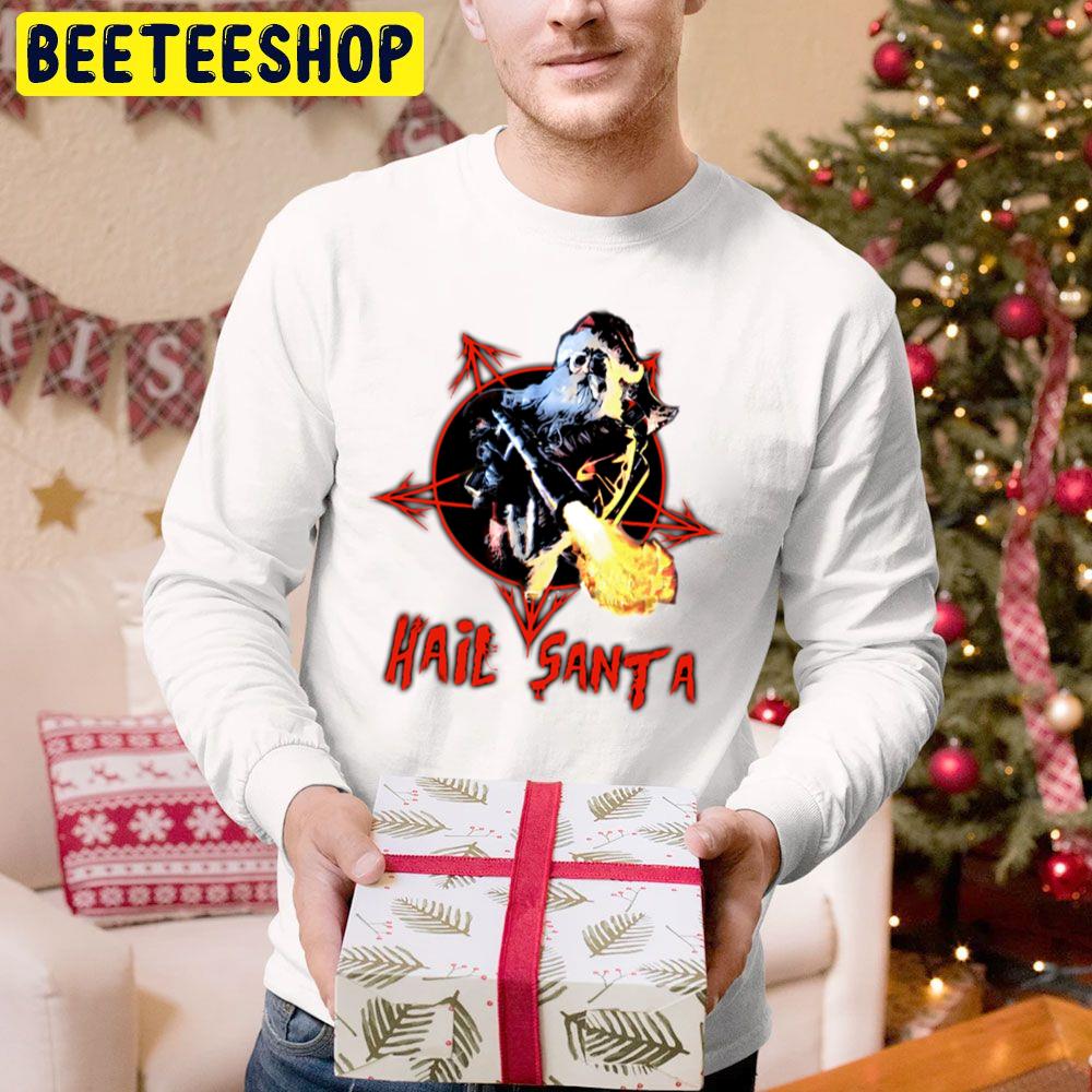Hail Santa Funny Christmas Trending Unisex Hoodie Hail Santa Funny Christmas Trending Unisex Hoodie