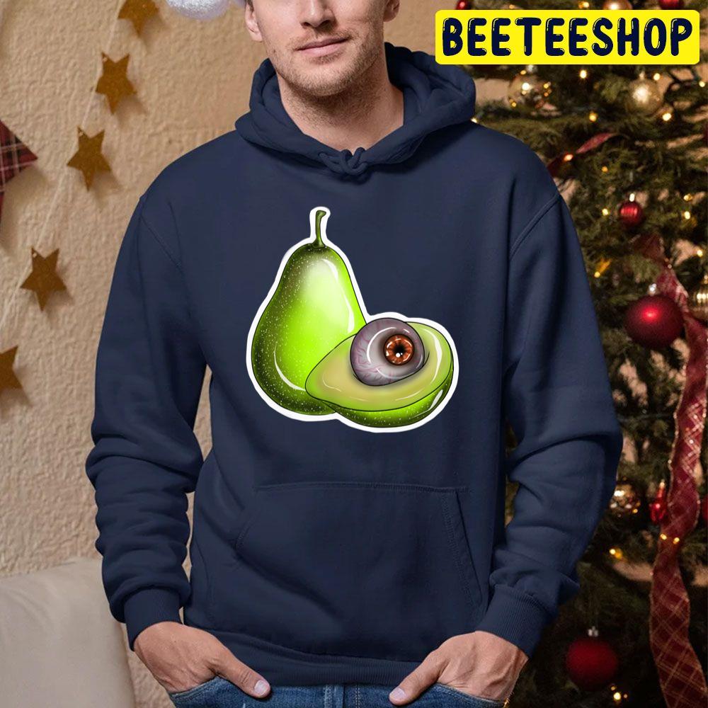 Halloween Avocado Eyeball Trending Unisex Hoodie Halloween Avocado Eyeball Trending Unisex Hoodie